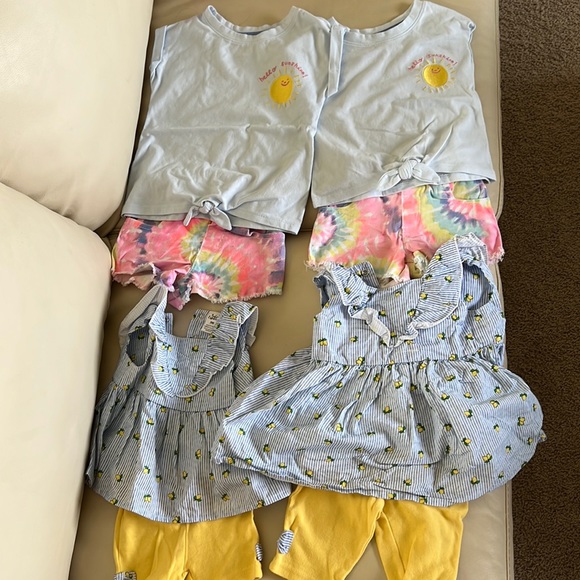 Summer bundle outfits for toddler 3 month, 12 month and 3T